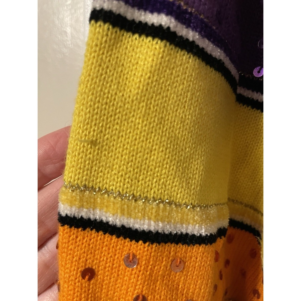 VTG BEREK 2 by TAKAKO SAKON Halloween Cardigan Medium Black Cat Witch's Hat - Picture 7 of 13